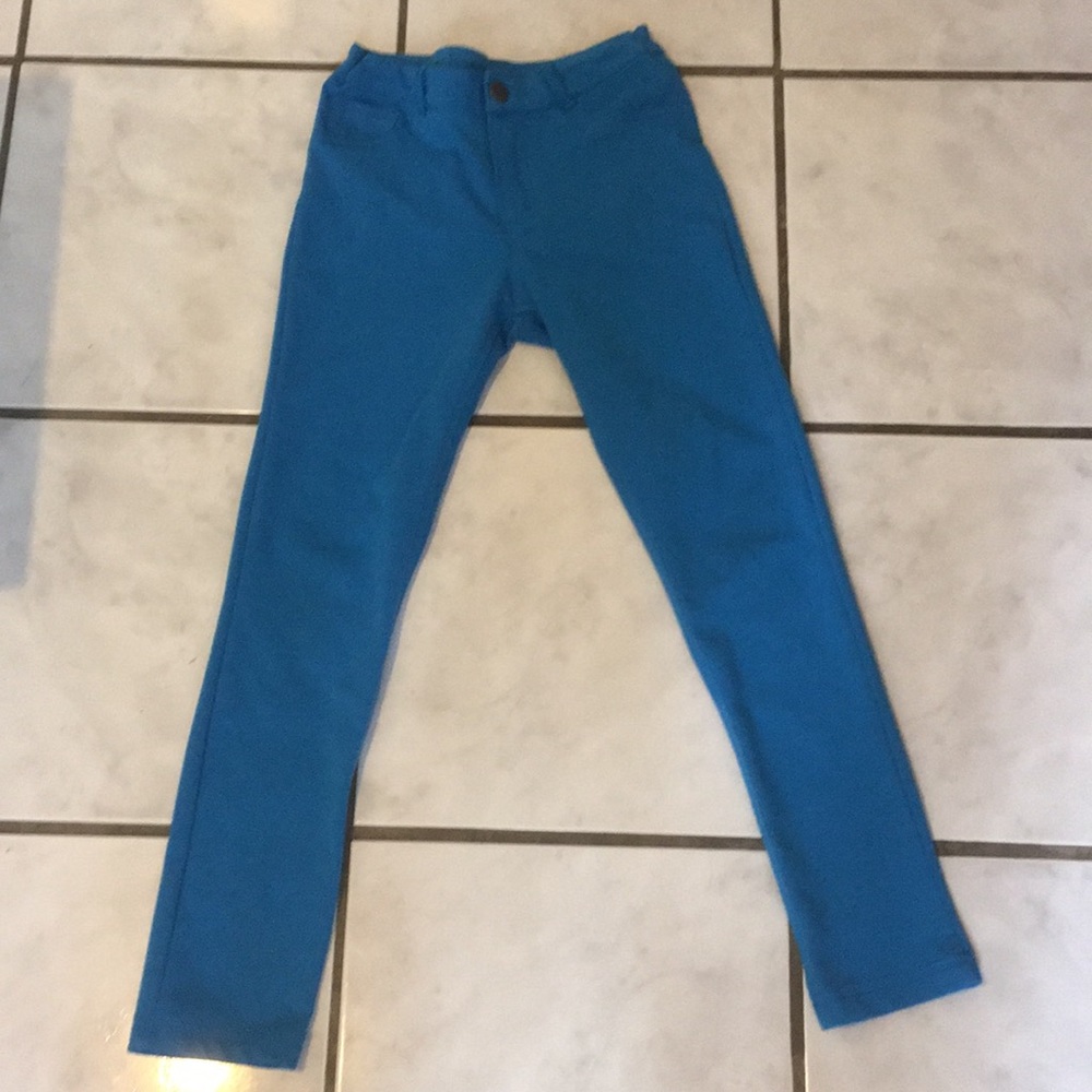 Girl's Blue Jeggings